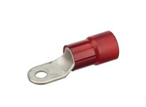 NSI R22-8N 22-18 AWG NYLON INSULATED RING #8 STUD