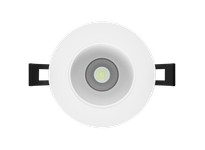 RAB R3-9B 3" RECESSED 9W 650LM 90 CRI 5CCT TRIAC 120V ROUND WHITE BAFFLE