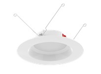 RAB R34-6 ECONOMY RETROFIT 6" 10W 900 LM ROUND E26 CRI90 120V 5CCT WHITE SMOOTH