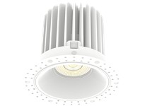 RAB R4TL TRIMLESS 4IN ROUND TRIAC 20W 5CCT 1600LM CRI90 38D WHITE SMOOTH