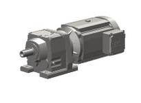 SEW R57 DRN100L4 Speed 60Hz 1765/65 Total Ratio 26.97/Infinite 3 HP Voltage 208-230 Double Star/460 Star Helical Gearmotor