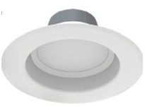 RAB R6R149FA120WS 6" 14W 2700-5000K Downlight LED Round Retrofit with Smooth Trim