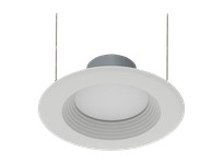 RAB R6R8950120WB RETROFIT DOWNLIGHTS 742 LUMENS RETROFIT DOWNLIGHT 8W 6 INCHES ROUND 90CRI 5000K 120V WHITE BAFFLE