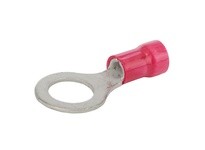NSI R8-50V 8 AWG VINYL INSULATED RING 1/2 STUD