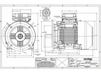 Marathon R824 TCA0041AE231GAA009 4KW-5.5HP 3600 TEFC 112M 3/60/230/460