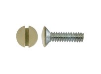 Hubbell Wiring RA12IPK100 W-PLATE SCREW 1/2 IVORY 100 PACK