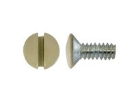Hubbell Wiring RA38IPK100 W-PLATE SCREW 3/8 Ivory | 100 Pack | YarinInd