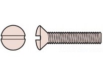 Hubbell Wiring RA88 W-PLATE SCREW 1" BROWN (1=100)