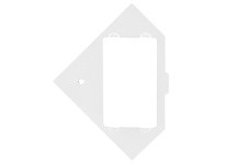 Hubbell Wiring RAFB4SP3UIS RAFB 4-G SUB-PLATE 3U ISTATION