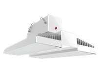 RAB RAIL150/MVS/E HIBAY 20154 LUMENS RAIL 150W 5000K LED 120V-277V MVS BATTERY BACKUP WHITE/ALUMINUM