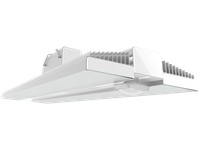 RAB RAIL400N/PIR/E RAIL 400W 4000K LED 120-277V PIR SENSOR BATTERY BACKUP WHITE/ALUMINUM
