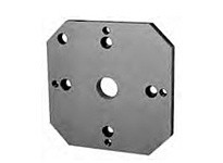Te-Co RAP4008 ReLock-8 Adapter Plate, 9" Total Height, 9" Total Length, 4" Vise Size, 0.843" Hole Diameter, Steel Material, 0.75