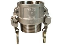 Dixon RB125EZ EZ Boss-Lock Cam & Groove/Camlock Type B Coupler x Male NPT