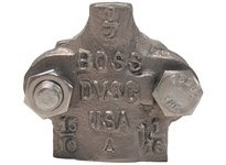 Dixon RB9 Boss® Clamp 2 Bolt Type, 2 Gripping Fingers