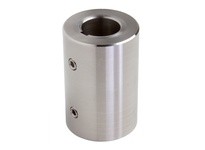 Climax Metal RC-112-S-KW Rigid Coupling 1-1/8ID 1/4KW | Stainless Steel