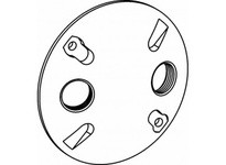 Orbit RC-2-W 4 ROUND W/P COVER 2 1/2 HOLES - WHITE