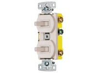 Hubbell Wiring RC101LA SWITCH 2) SP 15A 120/277V G | YarinInd