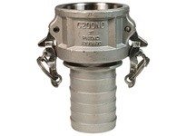 Dixon RC400BLNO Boss-Lock Cam & Groove Notched Type C Coupler x Hose Shank