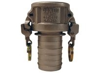 Dixon RC400EZNO EZ Boss-Lock Cam & Groove/Camlock Type C Coupler x Hose Shank with Notched Shank