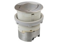 Hubbell Wiring RCT201NI 15A KIT KTCN CNTR RCPT FLUSH NICKEL | Industrial Supplies