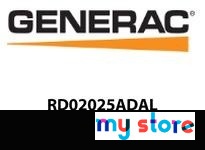 Generac RD02025ADAL Generac Protector Diesel 20kW Generator 120/240-Volt Single Phase with Extended Run Tank