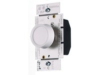 Hubbell Wiring RD603PDK Dimmer Rotary 3-Way 600W 120V | Reliable Supplies