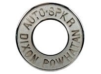 Dixon REP250AS-C Round Identification Plate