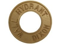 Dixon REP250HY Round Identification Plate | Durable Industrial Supplies
