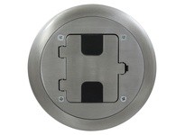 Hubbell Wiring RF406ALU FLR BOX FLNG AND DOOR ALUMINUM | Industrial Supplies