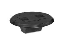 Hubbell Wiring RF506BK FLOOR BOX FLNG AND DOOR BLACK | Industrial Supplies