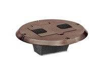 Hubbell Wiring RF506CU FLOOR BOX FLNG AND DOOR COPPER