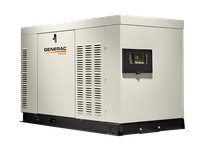 GENERAC RG02515A 25/25 kW 3600rpm Alum Enclosure SCAQMD Compliant