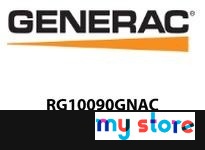 Generac RG10090GNAC 100kW Natural Gas Protector Series 1 phase 208-V Standby Generator
