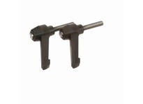 System Plast RH-30-BK-MSM10-50 Ratchet Handle (Male), Stainless Steel, M10 x 1.5 Thread, Black, Series RH-30Ratchet Handle (Male