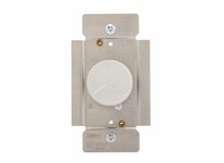 Cooper Eaton RI101-W Dimmer Rotary SP 1000W 120V Non-Pset White