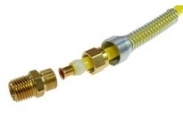 Coilhose RK100 Nylon Coil Repair Kit 3/8" ID x 1/4" MPT Rigid | YarinInd