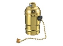 Hubbell Wiring RL106 LAMPSOCKET 660W 600V PULLCHAIN BRASS | YarinInd