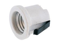 Hubbell Wiring RL158 LPHLDR MED BASE LOW PRF FRNT MT SNP