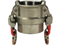 Dixon RLD100EZ Vent-Lock® Safety EZ Boss-Lock Cam & Groove Coupler | Industrial Supplies