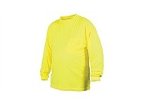 Pyramex RLTS3110NSX4 Hi-Vis Lime Long Sleeve T-Shirt Long Sleeve No Tape 4X LargeHi-Vis Lime Long Sleeve T-Shirt Long Sleeve No 