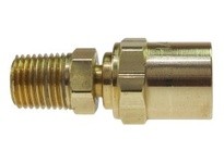 Coilhose RM061004 Reusable Hose Fitting 3/8" ID x 5/8" OD 1/4" MPT | YarinInd