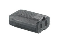 Hubbell Wiring RP102BK CONN 15A 125V 2W ZCORD LIGHT DUTY BK