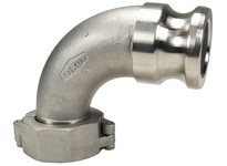 Dixon RPDA90150 Male Cam & Groove Elbow Adapter x NPSM Swivel Nut