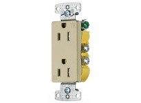 Hubbell Wiring RRD15SITR RCPT DUP DEC TR 15A 125V | YarinInd