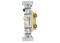Hubbell Wiring RS315ILLA RESI TOG SWITCH 3 WAY IL 15A 120V LA