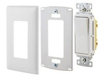 Hubbell Wiring RSD115DW Rocker Switch SP 15A 120/277V | Durable & Reliable