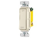 Hubbell Wiring RSD115LAM ROCKER SW ON-OFFSP 15A 120/277V LA | Quality Supplies
