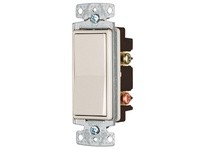 Hubbell Wiring RSD215LA RESI ROCKER SW DP 15A 120/277V LA | Industrial Supplies