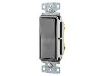 Hubbell Wiring RSD315GY RESI ROCKER SW 3W 15A 120/277V GY | YarinInd