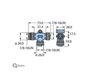 TURCK RSM-2RKM-57 Connector